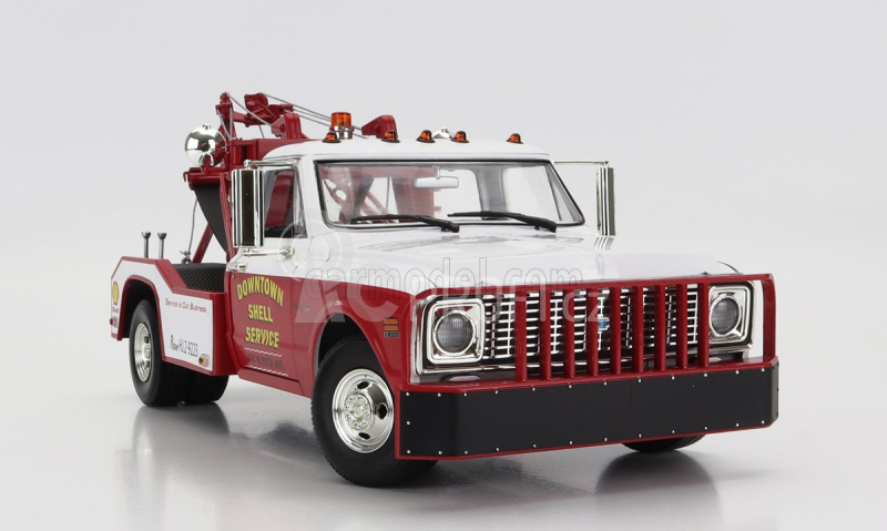 Greenlight Chevrolet C-30 Truck 1972 Odtahový vůz 1:18, bílá