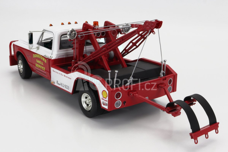 Greenlight Chevrolet C-30 Truck 1972 Odtahový vůz 1:18, bílá