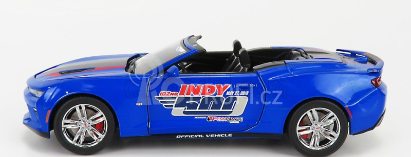 Greenlight Chevrolet Camaro Ss Spider Offical Pace Car 1:24, modrá