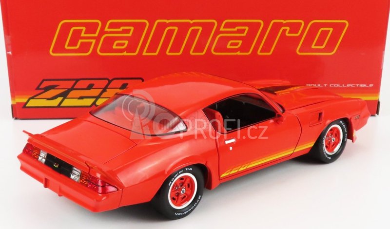 Greenlight Chevrolet Camaro Z/28 Turbo Z Coupe 1981 1:18, oranžová