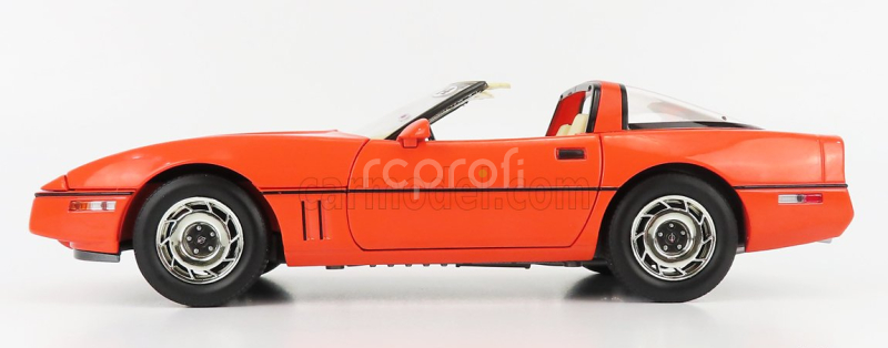 Greenlight Chevrolet Corvette C4 1984 - Jim Gillmore & A.j. Foyt Limited Edition 1:18 Hugger Orange