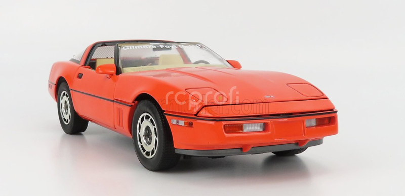 Greenlight Chevrolet Corvette C4 1984 - Jim Gillmore & A.j. Foyt Limited Edition 1:18 Hugger Orange
