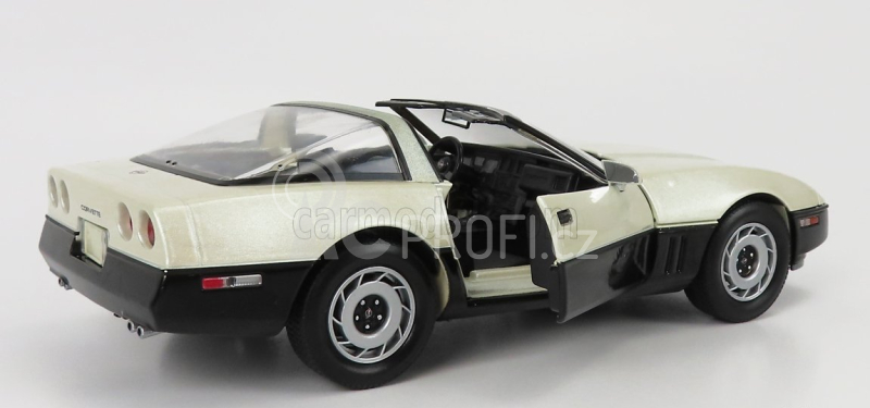 Greenlight Chevrolet Corvette C4 Coupe 1986 - Malcom Konner 1:18, béžová
