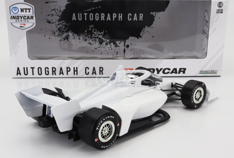 Greenlight Chevrolet N 0 Indianapolis Indy 500 Indycar Series Autograph Car Version 2022 1:18 Bílá