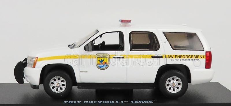 Greenlight Chevrolet Tahoe Police U.s. Fish & Wildlife Service 2012 1:43 Bílá