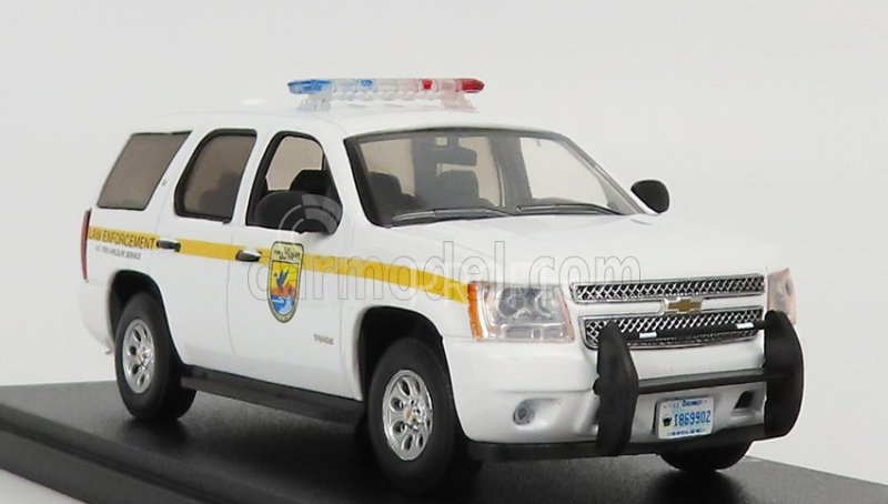 Greenlight Chevrolet Tahoe Police U.s. Fish & Wildlife Service 2012 1:43 Bílá