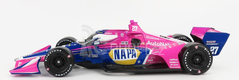 Greenlight Chevrolet Team Andretti Autosport N 27 1:18, růžovomodrá