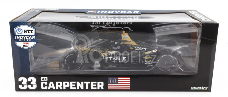 Greenlight Chevrolet Team Ed Carpenter Racing N 33 1:18, černozlatá