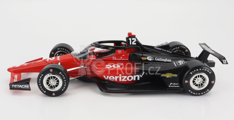 Greenlight Chevrolet Team Penske N 12 1:18, červená