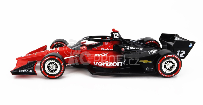 Greenlight Chevrolet Team Penske N 12 1:18, červená