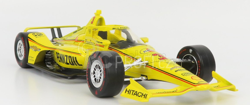 Greenlight Chevrolet Team Penske Pennzoil N 3 1:18, žlutá