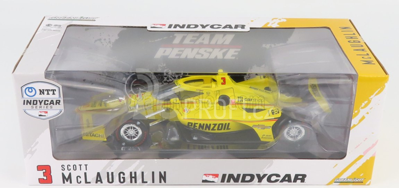 Greenlight Chevrolet Team Penske Pennzoil N 3 1:18, žlutá