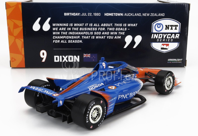 Greenlight Chevrolet Team Pnc Bank Chip Ganassi Racing N 9 1:18, modrooranžová
