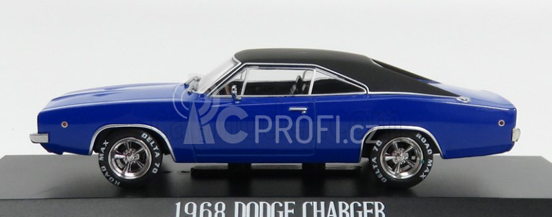 Greenlight Dodge Charger Dennis Guilder's Car 1968 - Christine 1:43, modrá