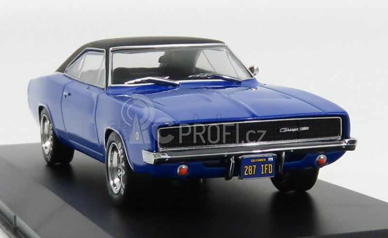Greenlight Dodge Charger Dennis Guilder's Car 1968 - Christine 1:43, modrá