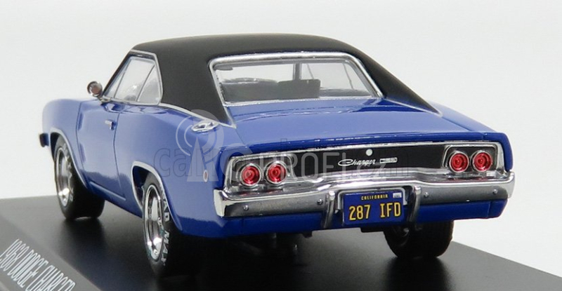 Greenlight Dodge Charger Dennis Guilder's Car 1968 - Christine 1:43, modrá