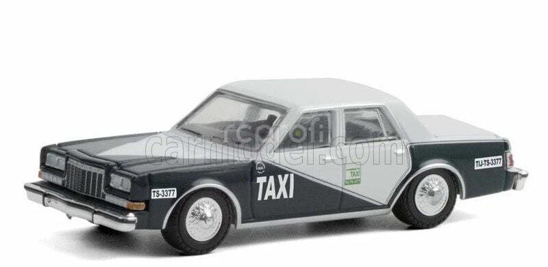 Greenlight Dodge Diplomat Tijuana Mexico Taxi 1984 1:64 2 Tóny Šedé
