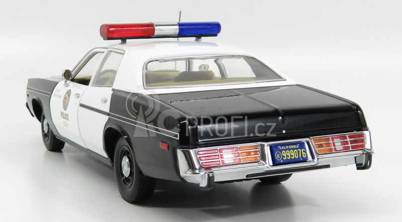 Greenlight Dodge Monaco Police 1977 - The Terminator 1 1984 1:18, černobílá