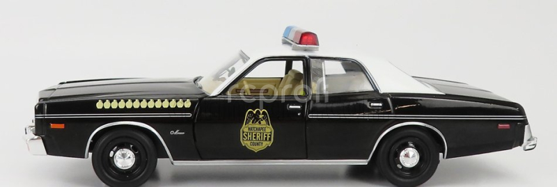 Greenlight Dodge Monaco Police Hatchapee 1977 1:24 Černá Bílá