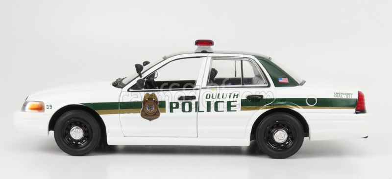 Greenlight Ford usa Crown Victoria Police Interceptor 2006 - Fargo 1:24 Bílá