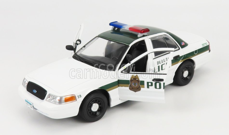 Greenlight Ford usa Crown Victoria Police Interceptor 2006 - Fargo 1:24 Bílá