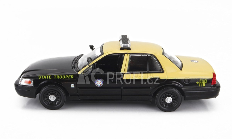 Greenlight Ford usa Crown Victoria Police Interceptor Florida 2010 1:24 Černý Krém