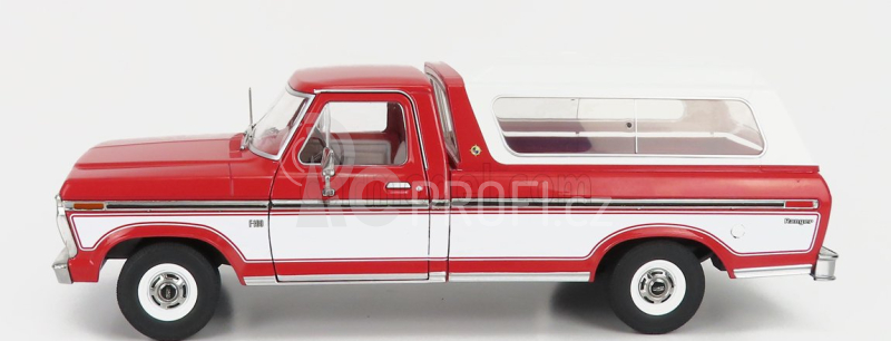 Greenlight Ford usa F-100 Pick-up 1956 Closed 1975 1:18, červená
