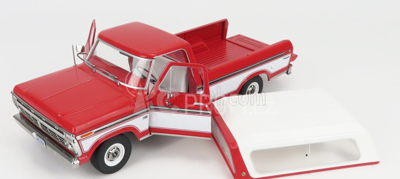 Greenlight Ford usa F-100 Pick-up 1956 Closed 1975 1:18, červená