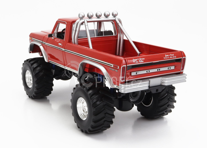Greenlight Ford USA F-250 Monster Truck Godzilla 1974 1:18, červená