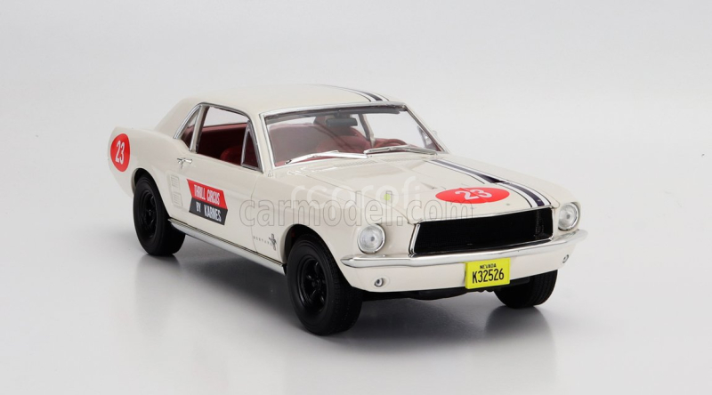 Greenlight Ford usa Mustang Coupe N 23 Thrill Circus By Karnes 1967 - The Mod Squad 1:18 Bílá