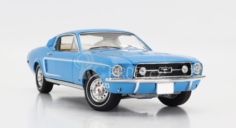 Greenlight Ford USA Mustang Fastback Coupe 1968 - Ford Rainbow Of Colors 1:18, modrá
