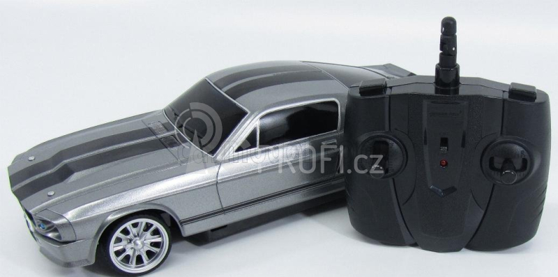 Greenlight Ford usa Mustang Shelby Gt500 1967 - Eleanor - 60 sekund 1:18, šedá