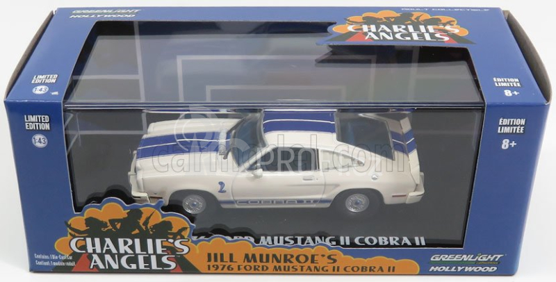 Greenlight Ford usa Shelby Mustang II Cobra II 1976 - Charlieho andílci 1:43