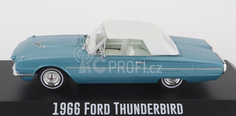 Greenlight Ford usa Thunderbird Cabriolet Closed 1966 - Thelma & Louise 1:43