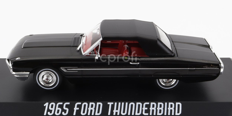 Greenlight Ford usa Thunderbird Cabriolet Soft-top Closed 1965 1:43 Black
