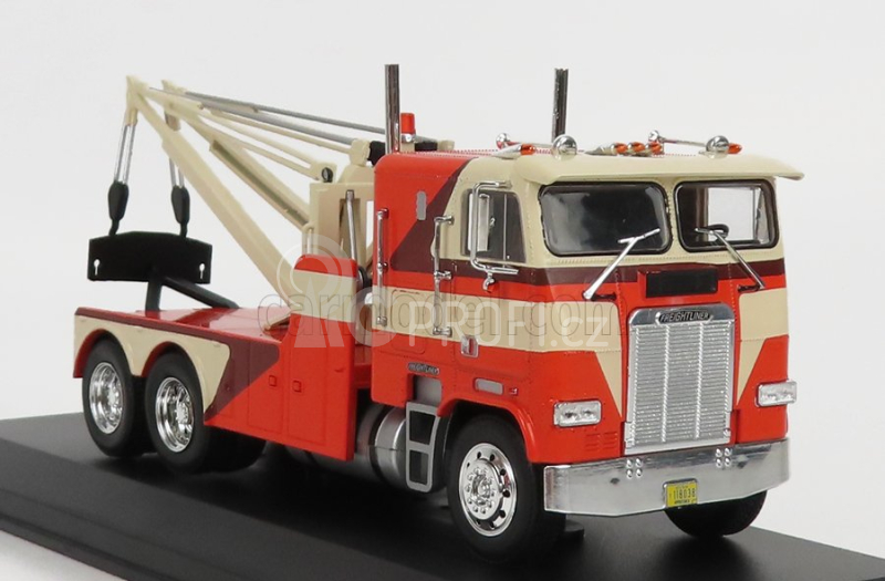 Greenlight Freightliner Fla 9664 Odtahový vůz 1984 1:43, oranžová