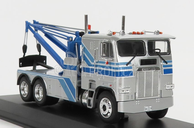 Greenlight Freightliner Fla 9664 Odtahový vůz 1984 1:43, stříbrná