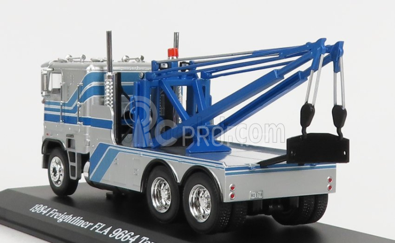 Greenlight Freightliner Fla 9664 Odtahový vůz 1984 1:43, stříbrná