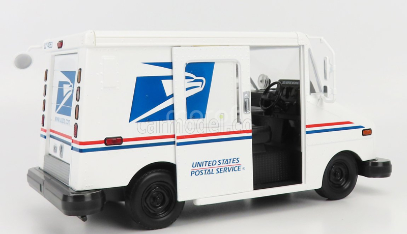 Greenlight Grumman Llv Truck Van Usps Mail Post 2010 1:18 Bílá
