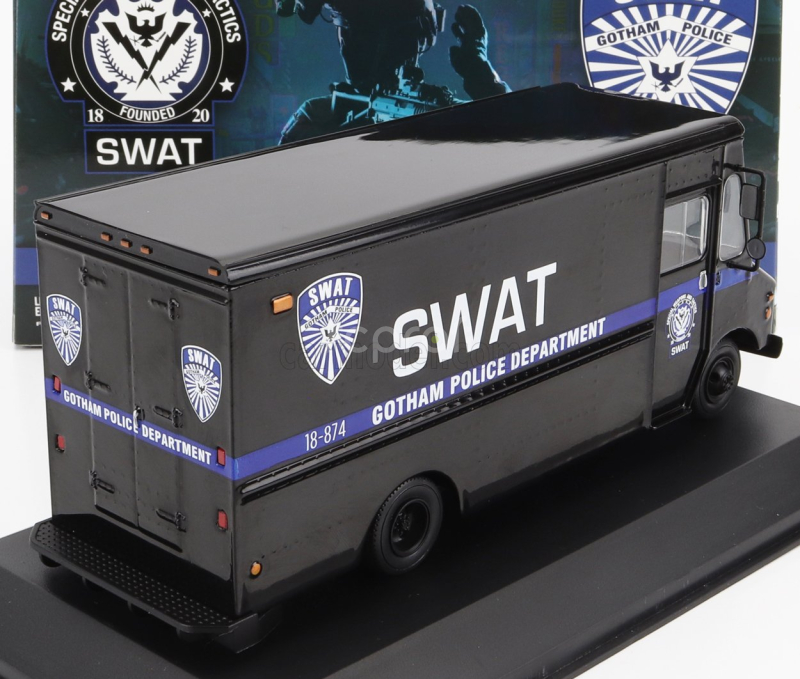 Greenlight Grumman Olson Van Gotham Police Department S.w.a.t. 1993 1:43 Black