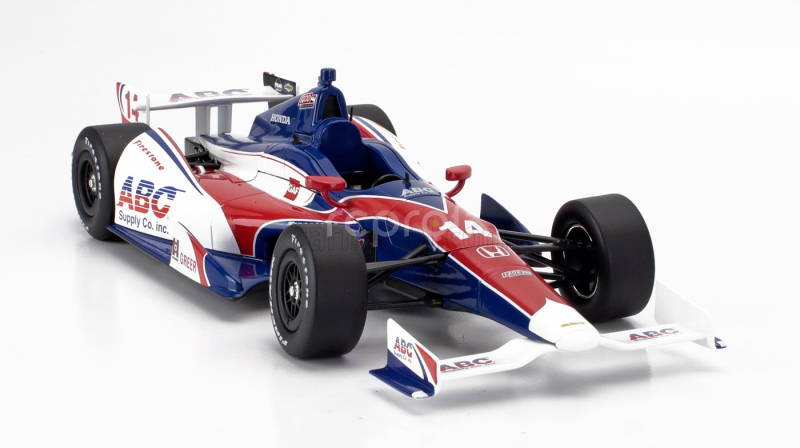 Greenlight Honda Team Abc Supply Racing N 14 Indianapolis Indy 500 Indycar Series 2012 Mike Conway 1:18 Modrá Červená Bílá