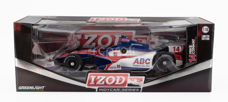 Greenlight Honda Team Abc Supply Racing N 14 Indianapolis Indy 500 Indycar Series 2012 Mike Conway 1:18 Modrá Červená Bílá
