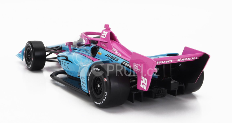 Greenlight Honda Team Andretti Autosport N 29 1:18, modrorůžová