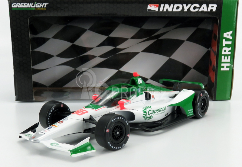 Greenlight Honda Team Andretti Harding Steinbrenner Autosport N 88 1:18, bílá