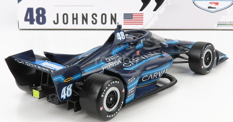 Greenlight Honda Team Chip Ganassi Racing N 48 Indianapolis Indy 500 Indycar Series 2021 J.johnson 1:18 Modrá Černá