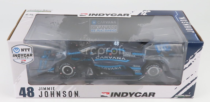 Greenlight Honda Team Chip Ganassi Racing N 48 Indianapolis Indy 500 Indycar Series 2021 J.johnson 1:18 Modrá Černá