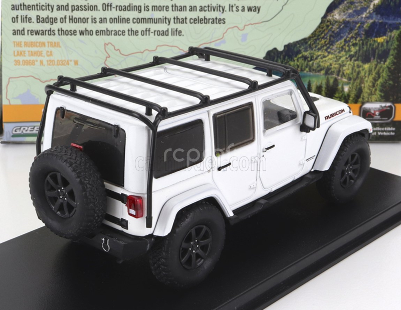 Greenlight Jeep Wrangler Rubicon X Unlimited 2014 1:43 Bílá