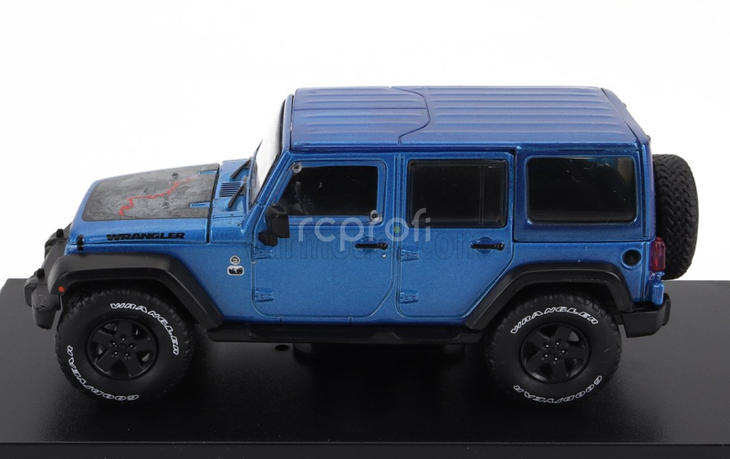 Greenlight Jeep Wrangler Unlimited Black Bear Edition 2016 1:43 Světle Modrá