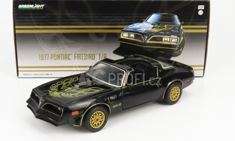 Greenlight Pontiac Firebird Trans-am 1977 1:24 Černé Zlato