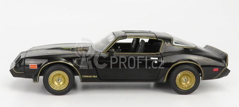 Greenlight Pontiac Firebird Turbo 4.9l Trans-am 1980 1:24 Černé Zlato